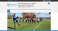 Desktop Screenshot of nathanhalearts.org